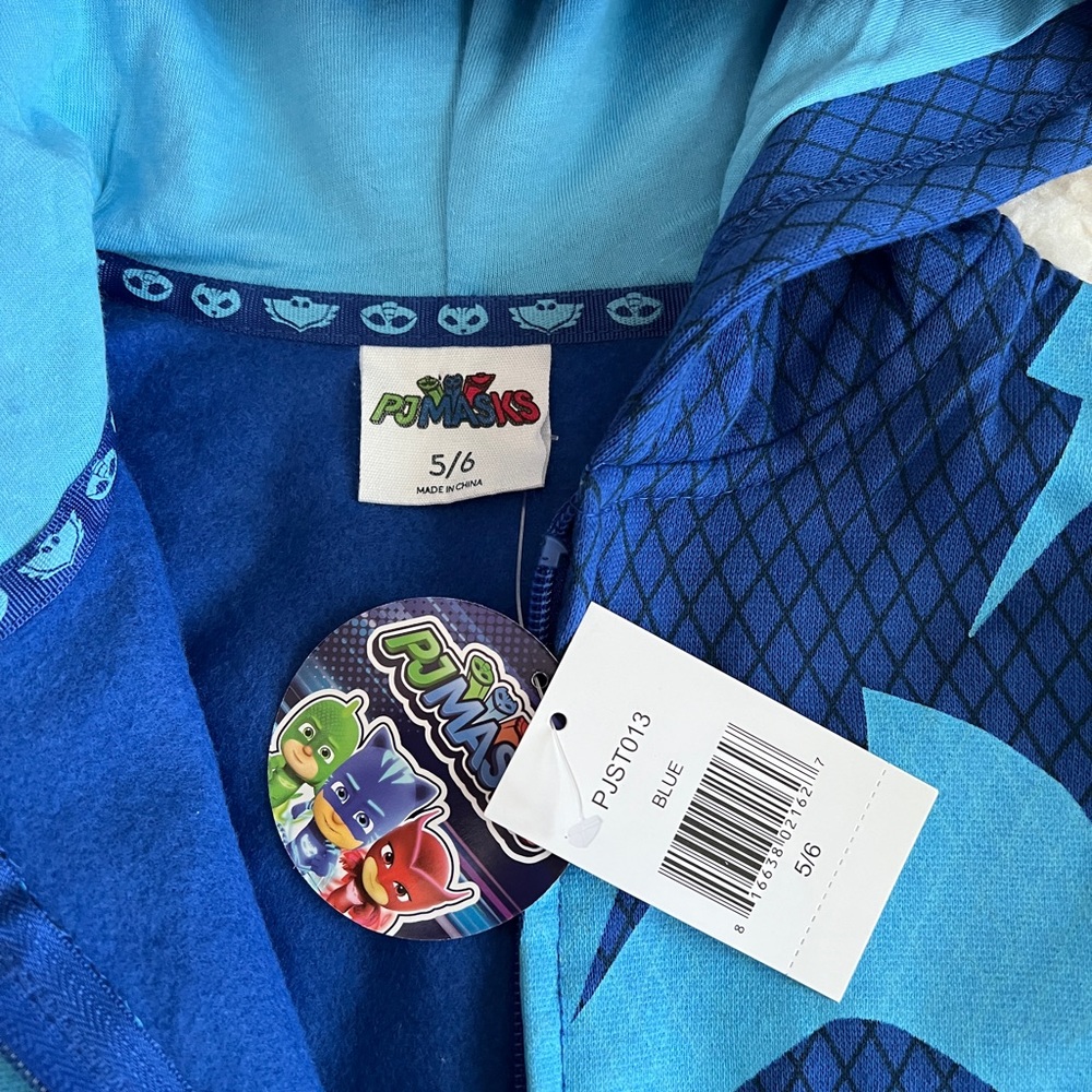 PJ Masks Catboy Zip Hoodie 5/6 - Picture 5 of 6
